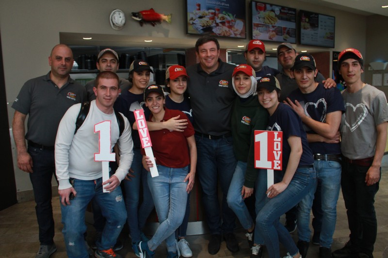 Todd Graves at Raising Cane's